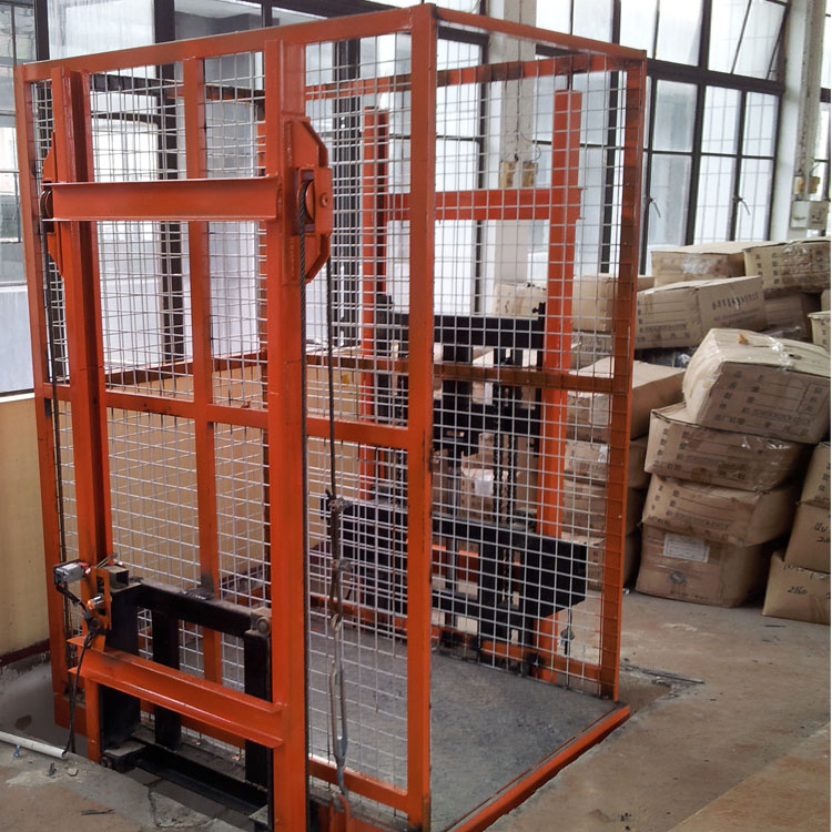 室內(nèi)導(dǎo)軌式液壓升降平臺