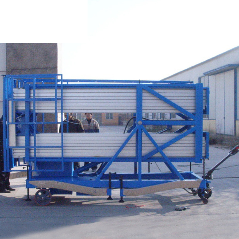 雙傾斜鋁合金式升降機(jī)